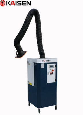 Extractor portátil 1.5kW del gas de soldadura de la eliminación del polvo con el panel de control del PLC