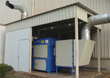 Certificación del extractor ISO9001 OHSAS18000 del humo del plasma de la estructura compacta