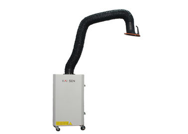 Sistema móvil de la extracción del gas de soldadura con cantidades bajas de filtros del cartucho del polvo