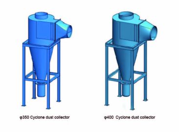 Separador ciclónico de enfriamiento confiable, unidad industrial del separador ciclónico